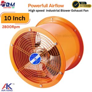 High-speed industrial blower fan for kitchen, factory, and warehouse use Rm electric bd