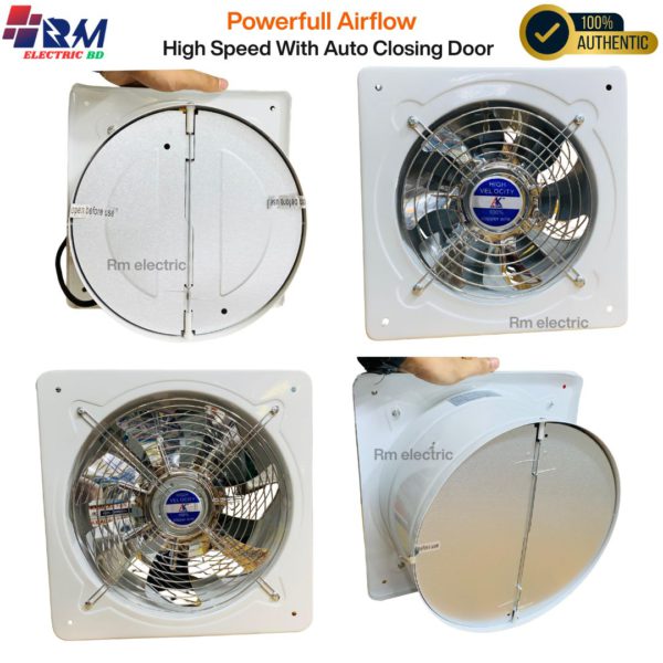 High speed stainless steel exhaust fan for industrial and home ventilation Rm electric bd
