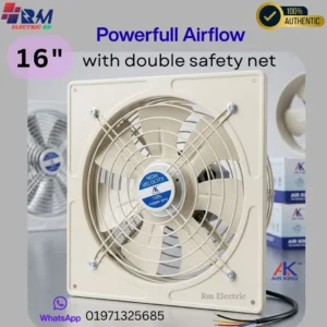 16 inch Professional exhaust fan for restaurant and industrial